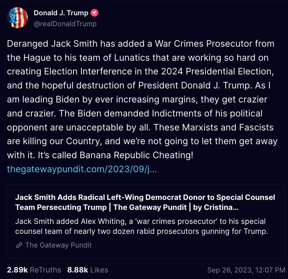 We read 50 days of Trump’s Truth Social posts so you didn’t have to