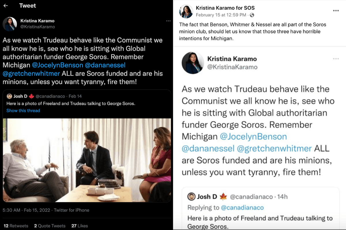 ‘Anti-Semitic’ Conspiracy Theories: Republican Secretary of State Candidate Kristina Karamo Faces Criticism