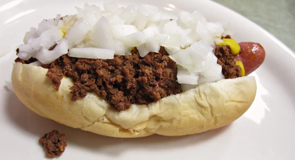 Flint-style coney dog