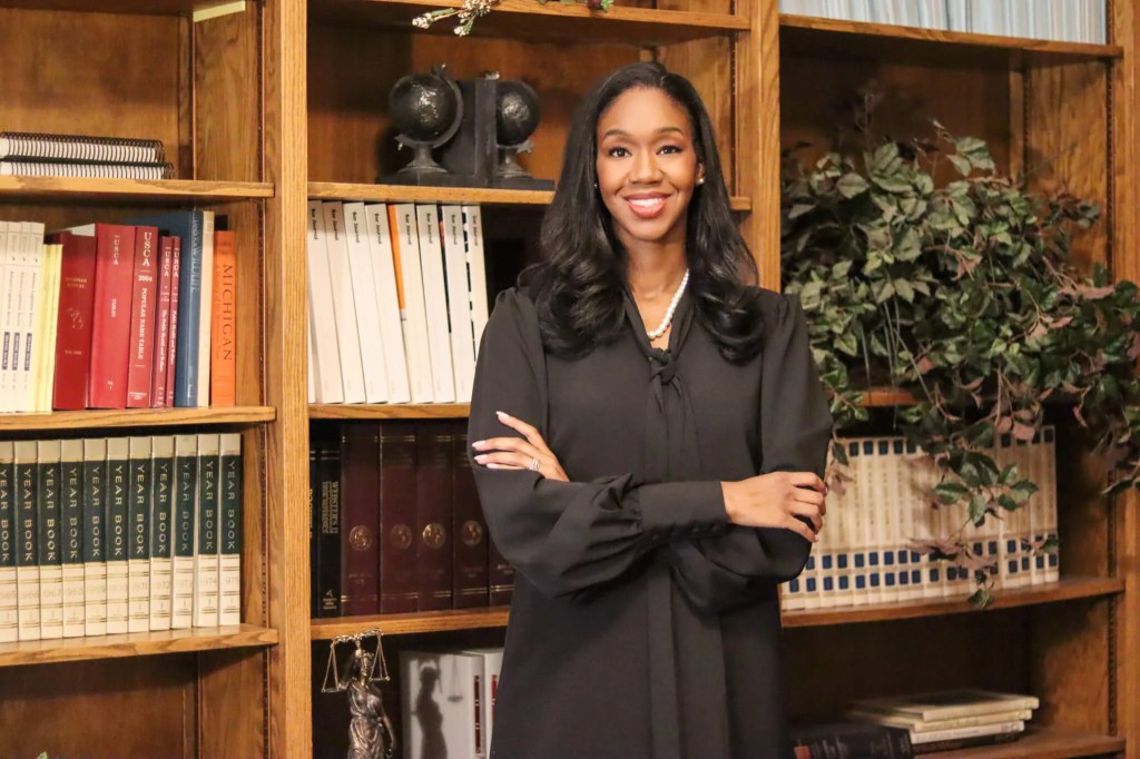 ‘The stakes couldn’t be higher’: Abortion, democracy and the woman who could be Michigan’s first Black woman justice
