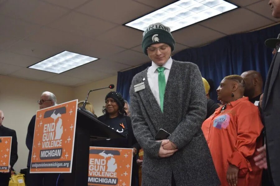 Michigan Lawmakers Hear Emotional Pleas to Pass Gun Reform Bills