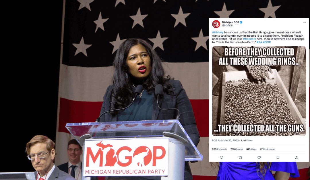 Leaked Audio: Michigan Republican Chair Laughs at Jews Offended Over Holocaust Tweet
