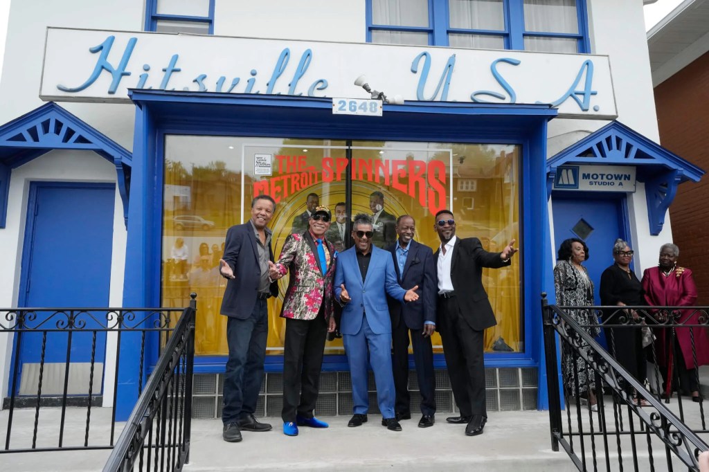 Famed R&B Group The Spinners Donate Performance Outfits to Motown Museum in Detroit