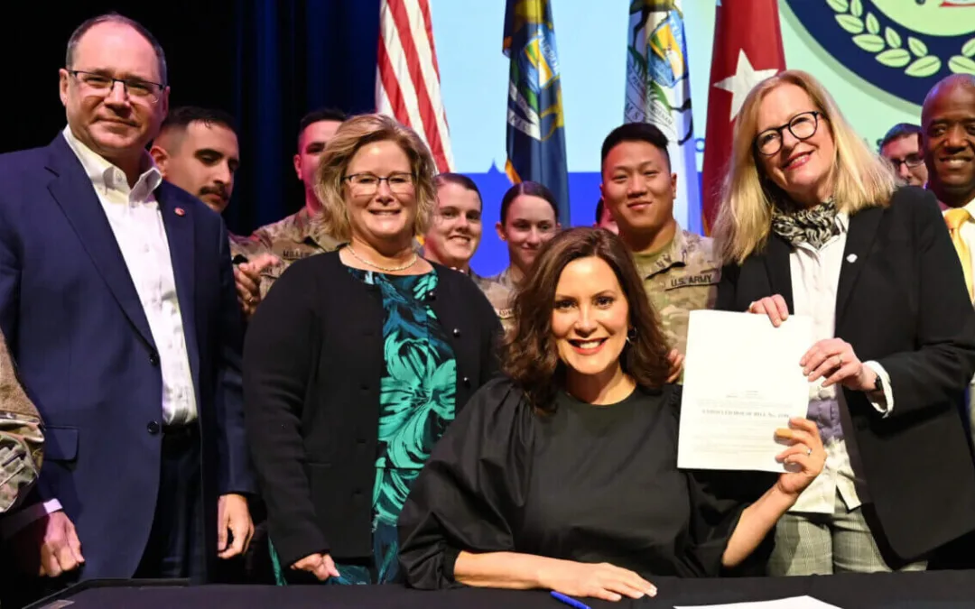 Michigan National Guard Spouses and Children to Get Cheap (or Free) College Under New Law