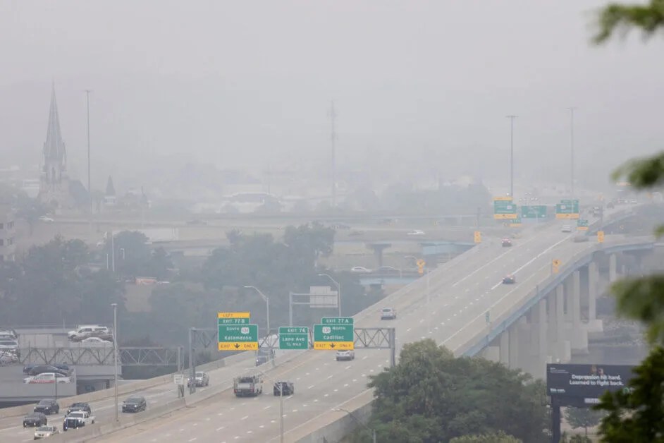 Canadian Wildfires are Causing Unhealthy Air Quality Again in Michigan and Other Parts of the US