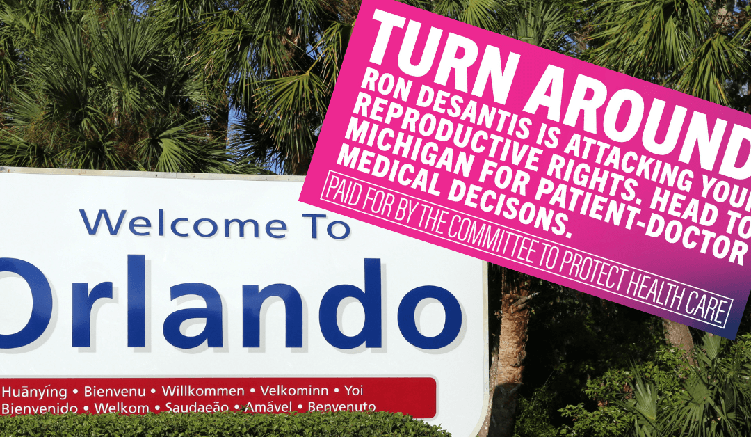 New Billboards Urge Florida Visitors to Turn Around and Go to Michigan