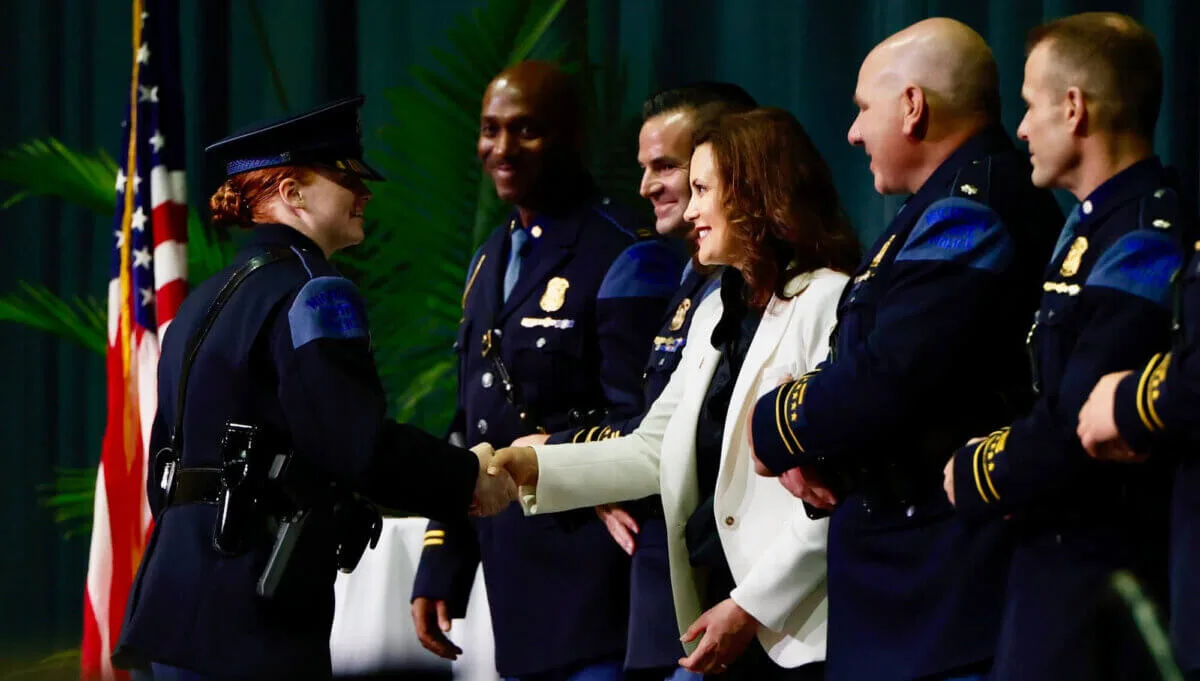 Whitmer Signs Law to Help Michigan Communities Retain More Local Cops and Taxpayer Dollars Whitmer Signs Law to Help Michigan Communities Retain More Local Cops and Taxpayer Dollars
