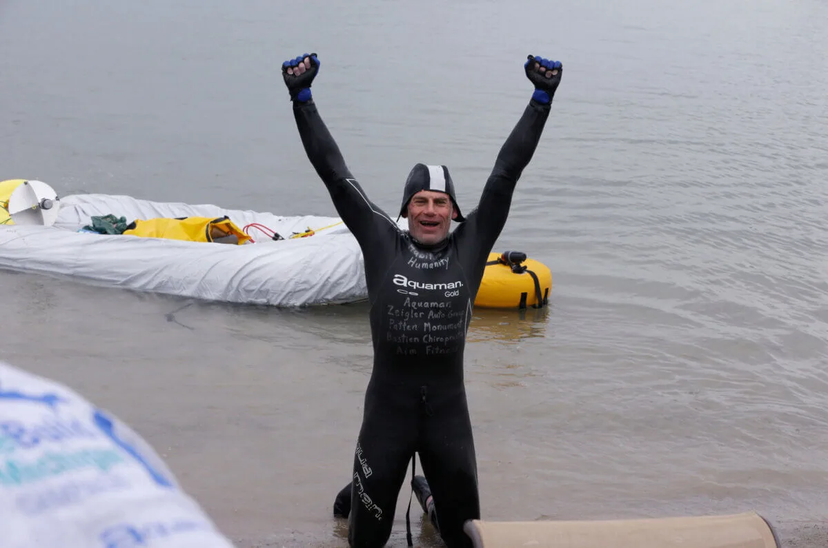 Lake Michigan Swimmer to Take on 80-Plus-Mile Challenge to Raise Money for US Coast Guard