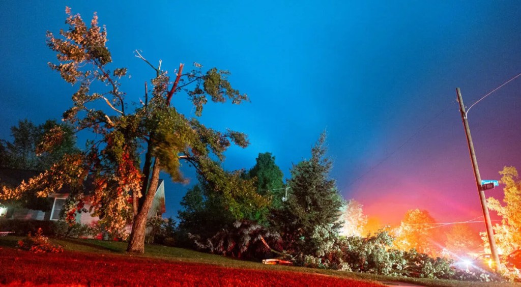 Michigan Storm Downs Trees and Power Lines; Several People Killed