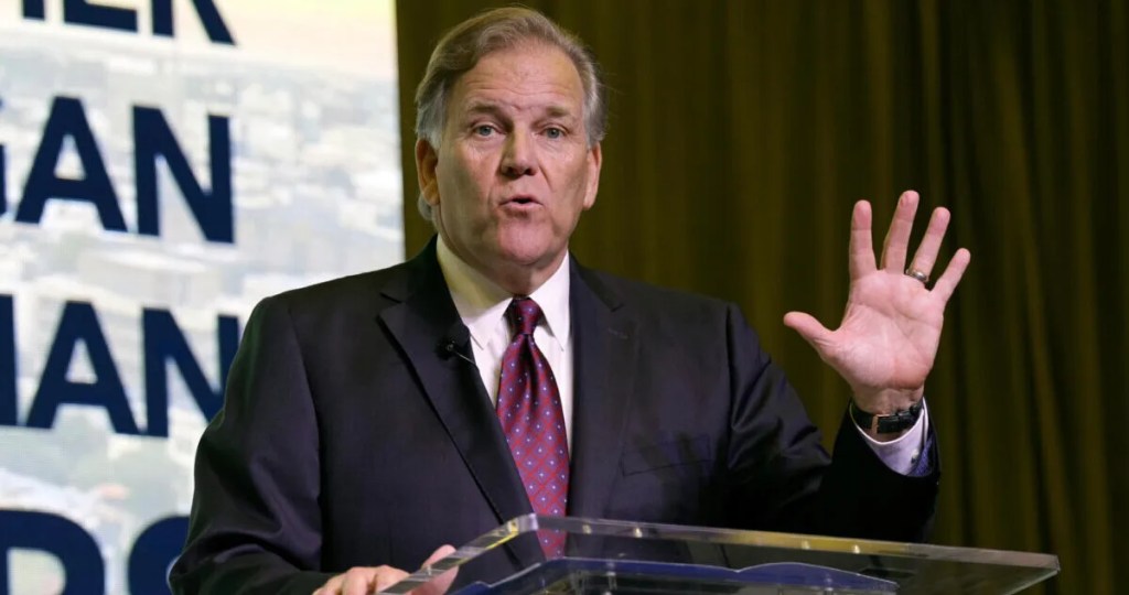 Trump endorses Rogers in Michigan GOP Senate race