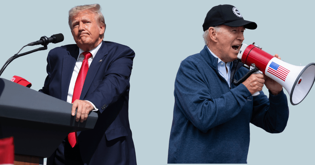 A Tale of Two Presidents: Biden Visits Striking UAW Workers, Trump Visits Non-Union Shop