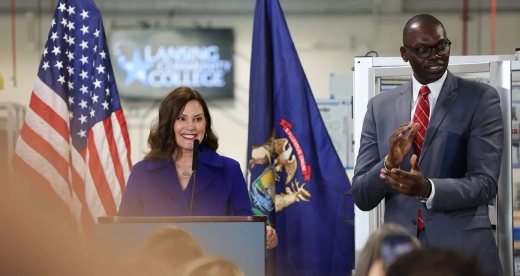 Whitmer applauds record enrollment at Michigan universities