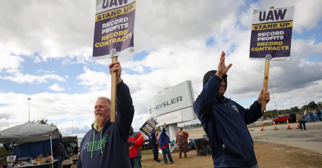 Auto workers escalate strike with walkout at Ford’s largest factory