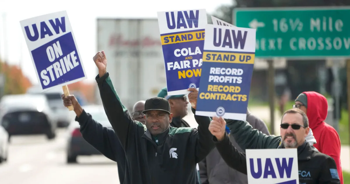 Autoworkers shut down big profit center with strike at Stellantis plant