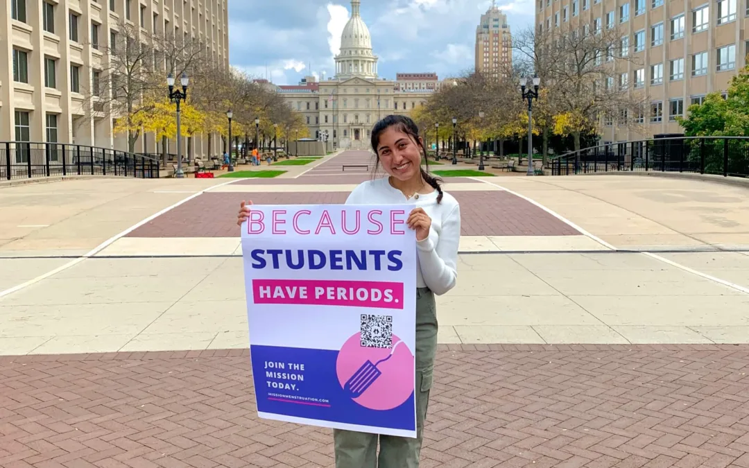Meet the MSU student who helped bring free period products to her campus