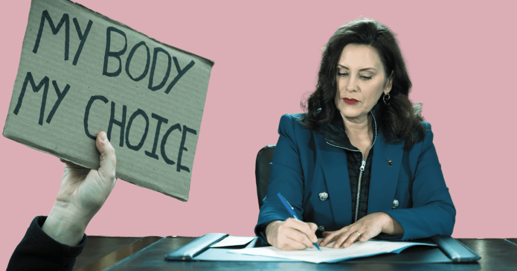 Whitmer signs new laws to expand access to reproductive care