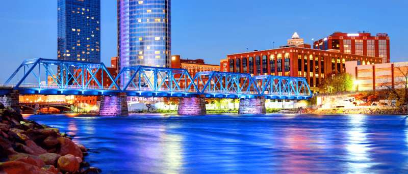 From Downtowns To Beaches: West Mi's Best Places For A Wintry Walk