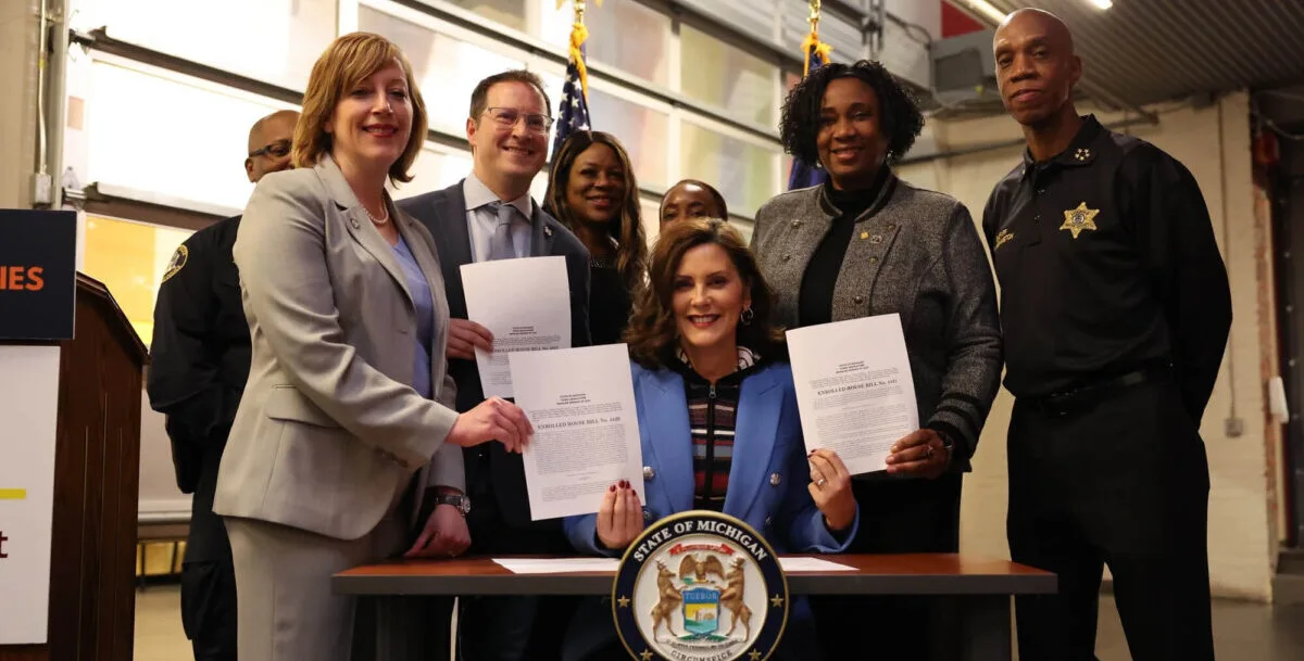 Whitmer signs new laws to protect victims in court—and stiffen penalties for some crimes