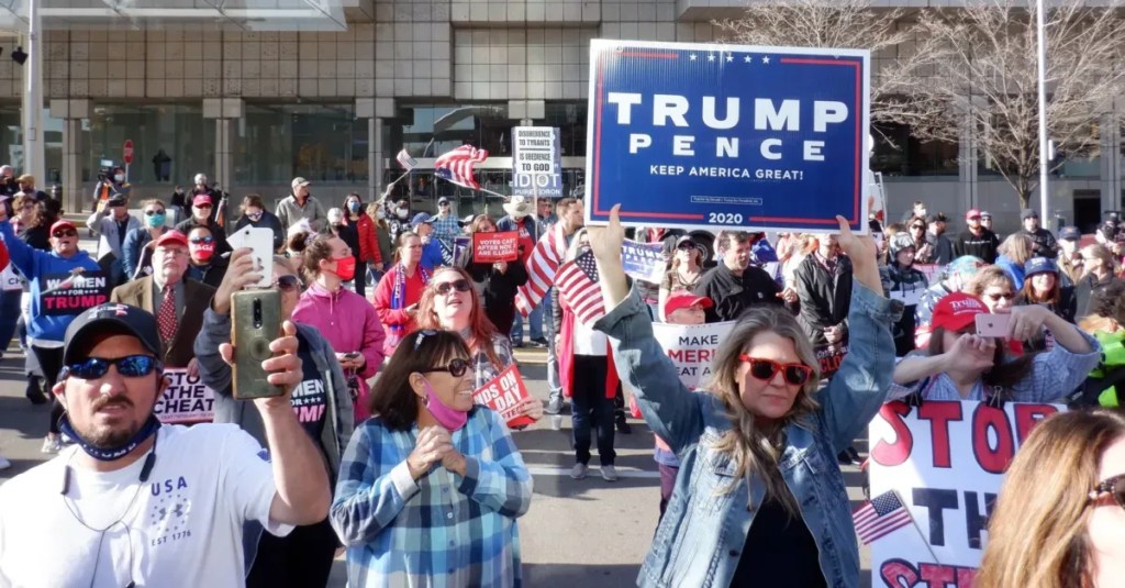 Filing: Trump and supporters encouraged violence in Detroit to subvert 2020 election