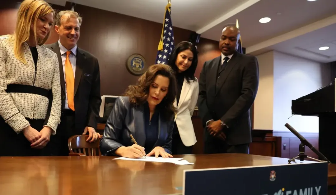 Whitmer signs law making it easier to sue drug companies