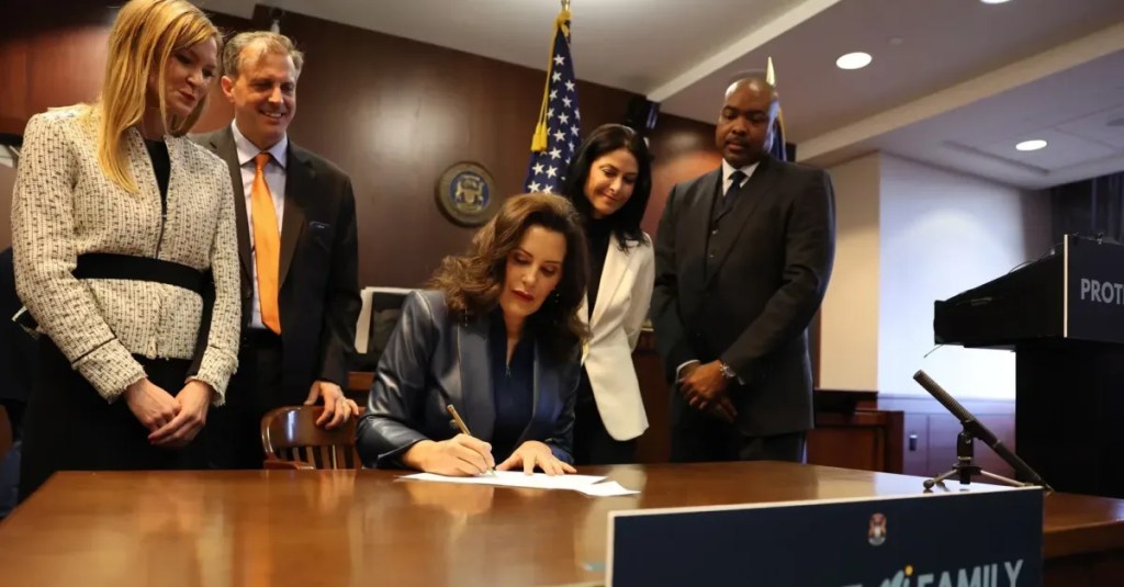 Whitmer signs law making it easier to sue drug companies