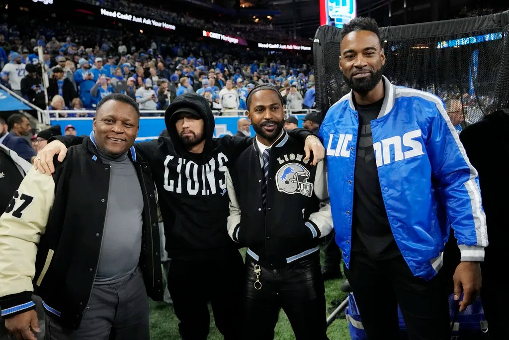 Lions finally giving fans, including Eminem, chance to cheer for a winner after decades of futility