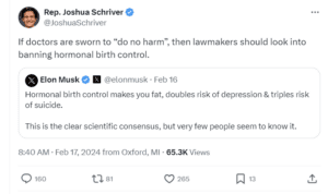 Advocates blast Michigan Republican for floating birth control ban