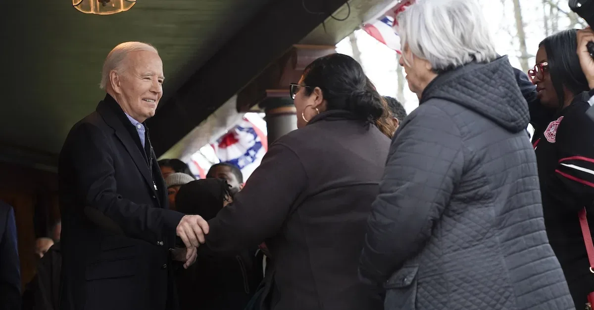 Biden visits Michigan county emerging as the swing state’s top bellwether