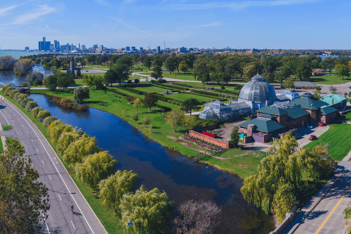 That one time in Michigan: When we constructed an island park