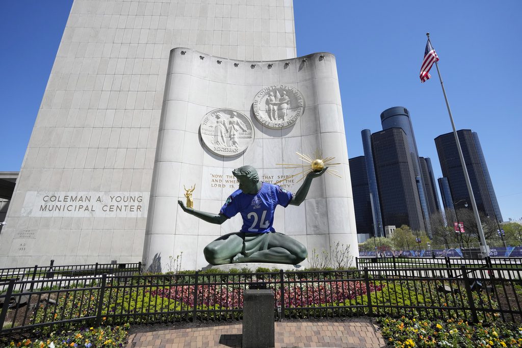 NFL draft has been on tour for a decade and the next stop is Detroit, giving it a shot in spotlight