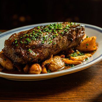 Steak at Butcher's Union Restaurant in Grand Rapids, Michigan