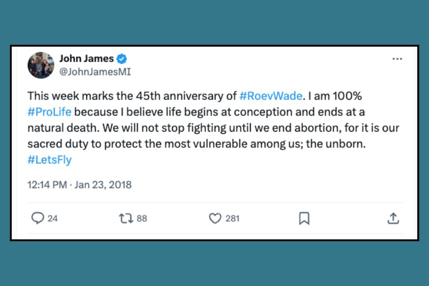 7 things to know about Republican US Rep. John James