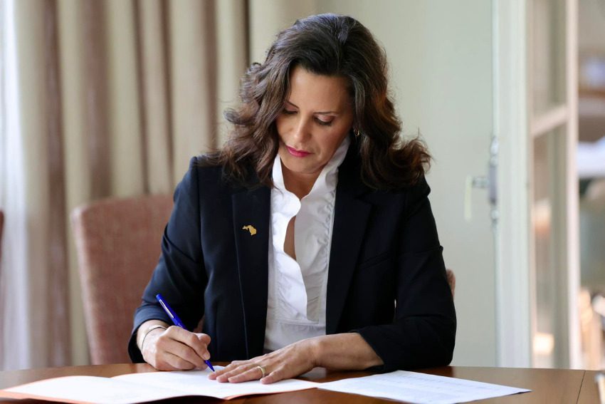 Whitmer signs bills ending gay panic defense, driver responsibility fee 