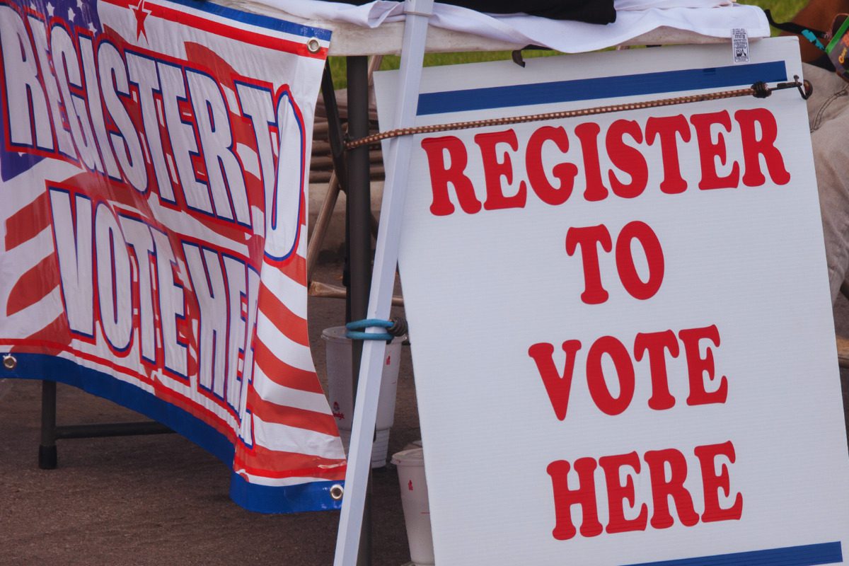 How to hold a voter registration drive in Michigan