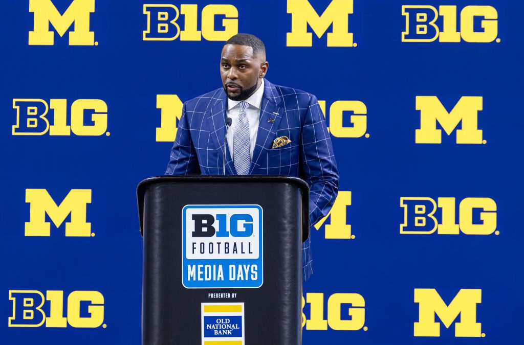 Michigan’s Moore faces allegations of NCAA violations in sign-stealing investigation, AP sources say
