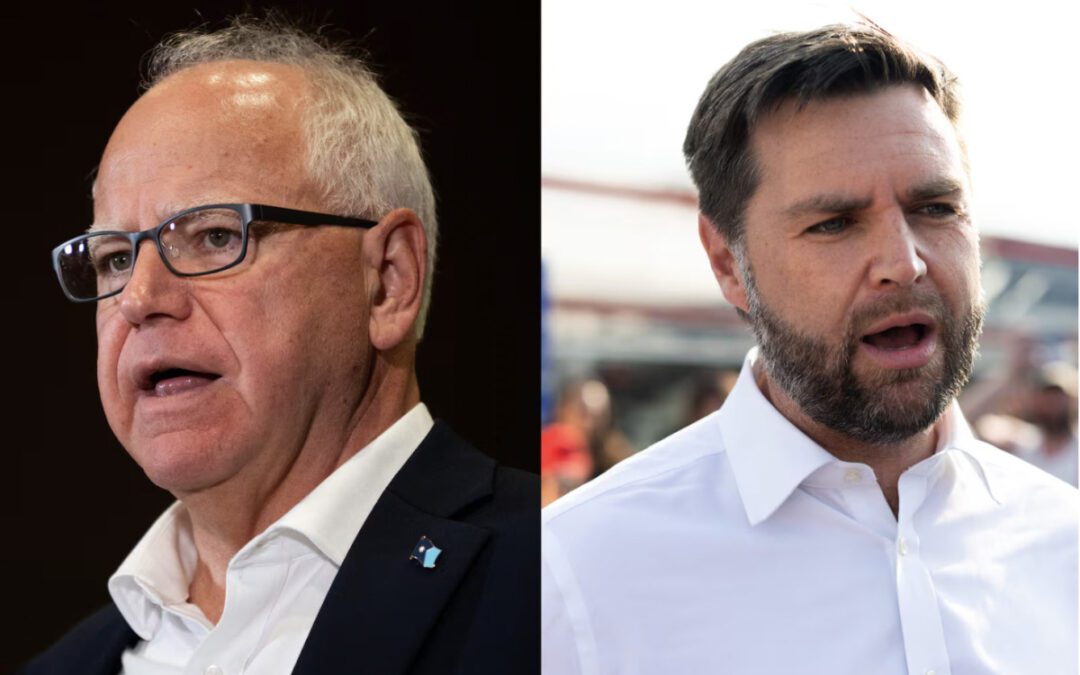 Vice president candidates present stark contrast on voting issues