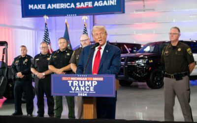Trump refuses to condemn white supremacy after spewing more lies at Howell rally 