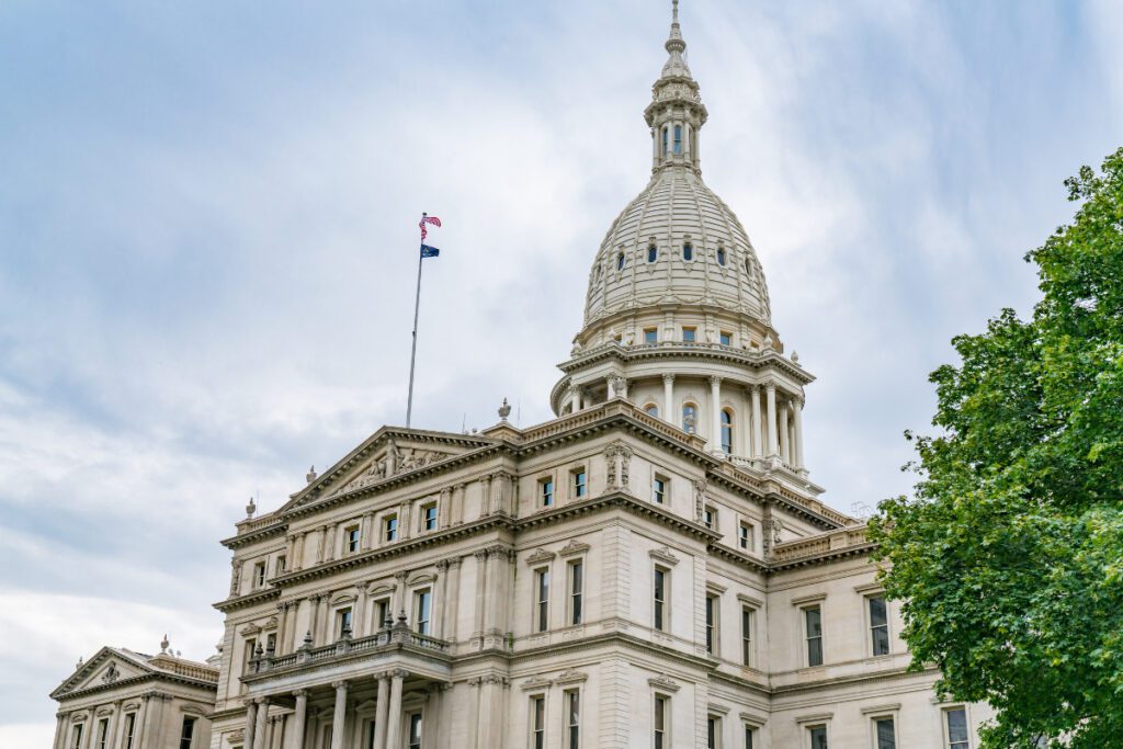 Michigan Capitol building.