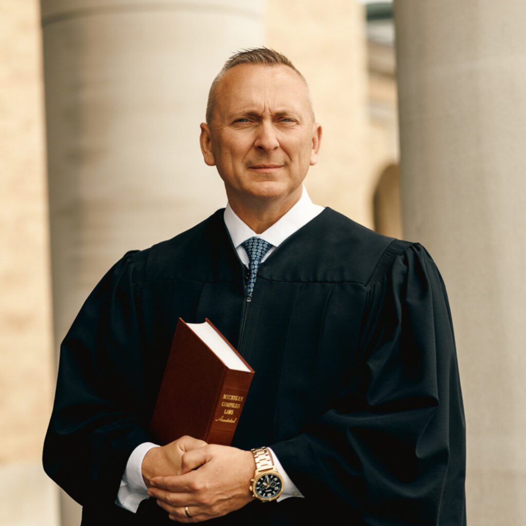 Democratic-backed Michigan Supreme Court candidates field questions at voter forum