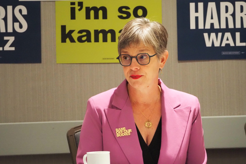 Students and state lawmakers talk reproductive rights and mobilizing college-age voters