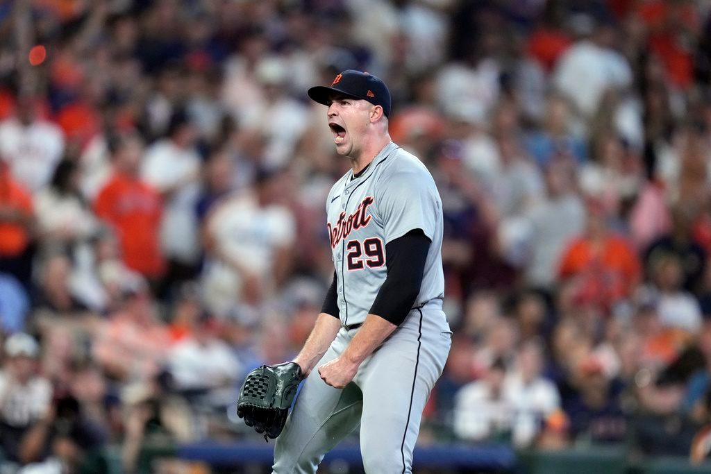 Skubal shines in playoff debut to help Detroit Tigers to first playoff win in more than a decade