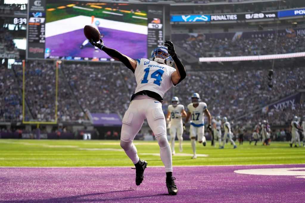 Lions top previously unbeaten Vikings 31-29 on late FG to cap NFC North thriller