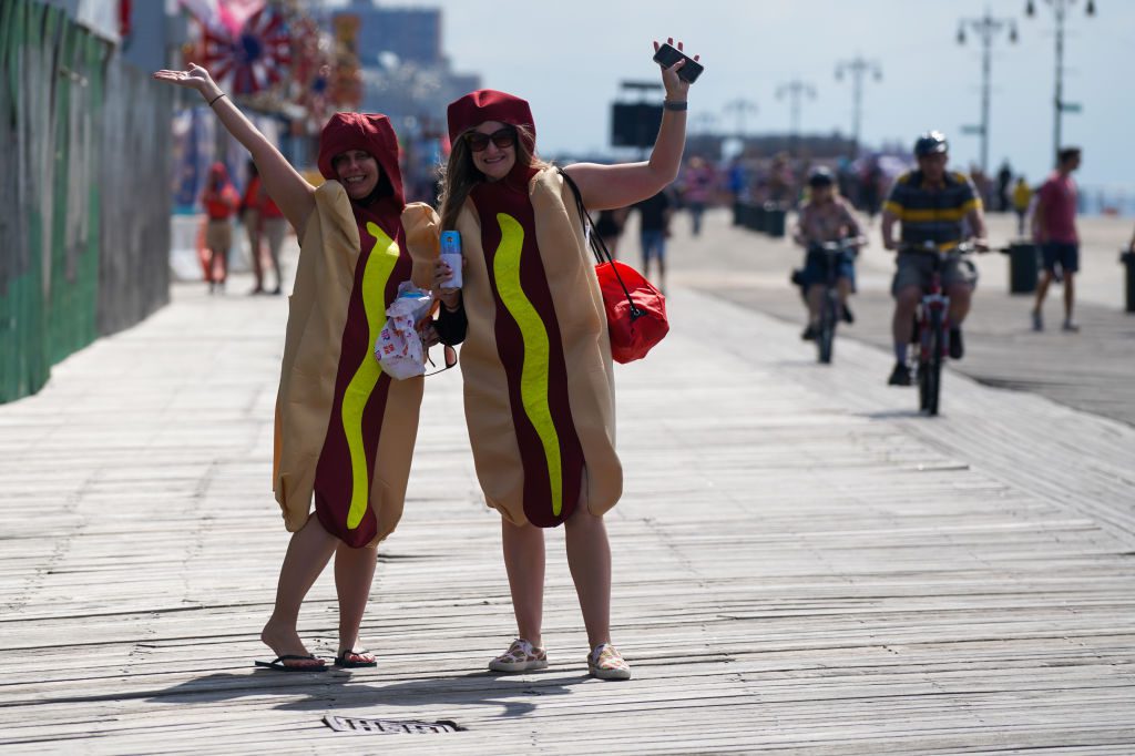 Hot dog Halloween costume