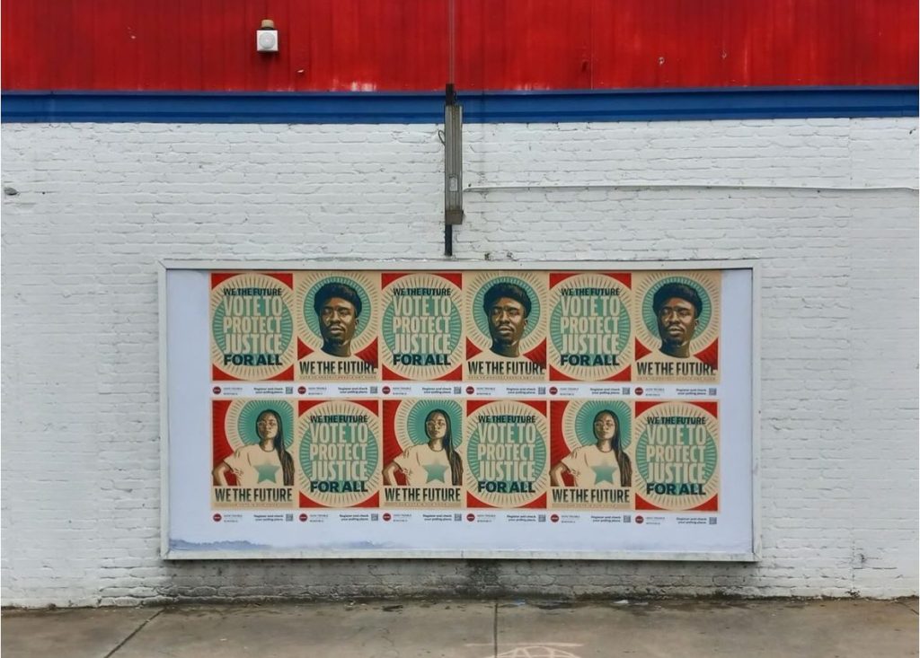 Powerful art that mobilizes Gen Z: The “We The Future” campaign is inspiring new voters across America