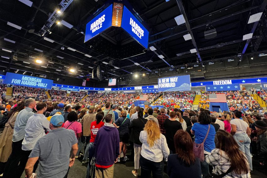 Michigan voters share why they’re supporting Kamala Harris at Flint rally