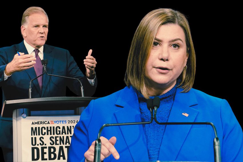 ‘Do not trust him’: Elissa Slotkin calls out Mike Rogers’ voting record at fiery US Senate debate