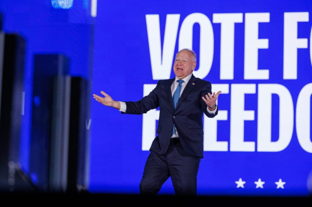 On the eve of Election Day, Walz calls on Michigan voters to bring home a Harris presidency