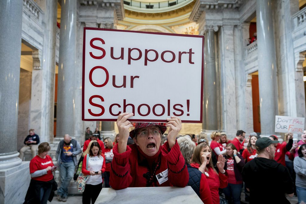 On Election Day, voters in Colorado, Kentucky, and Nebraska squarely rejected private school choice ballot measures, demonstrating how much voters of all stripes oppose the use of taxpayer dollars to fund private school tuition. (AP Photo/Bryan Woolston, File)