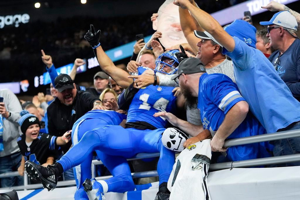 Jared Goff and NFC-leading Lions score at will in 52-6 win over Jaguars