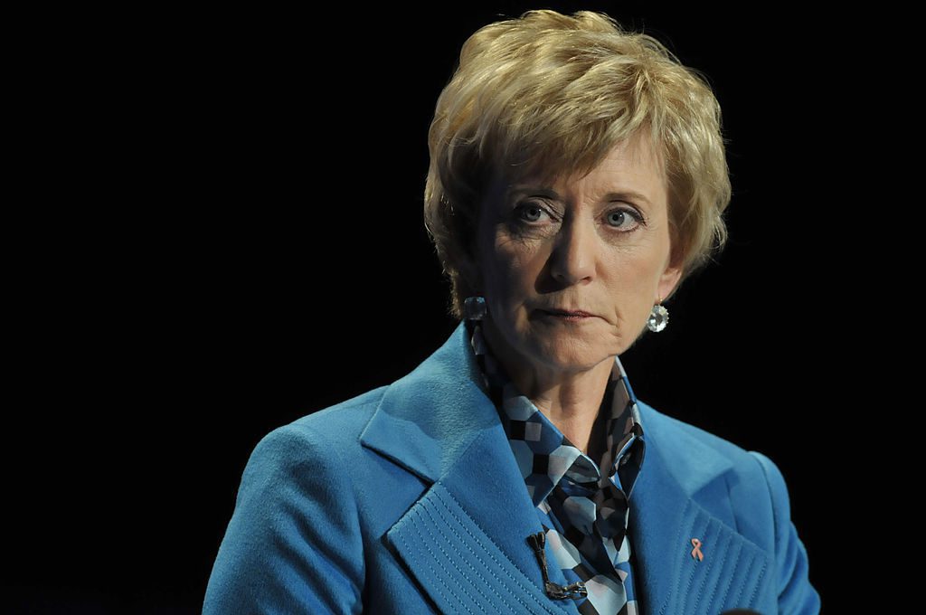 McMahon is relatively unknown in education circles, although she has expressed support for charter schools and private school vouchers. (Photo by Richard Messina-Pool/Getty Images)